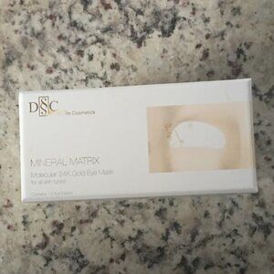 DEEP SEA-MINERAL MATRIX MOLECULAR 24K GOLD EYE MASK-12 EYE MASK-BRAND NEW-SEALED